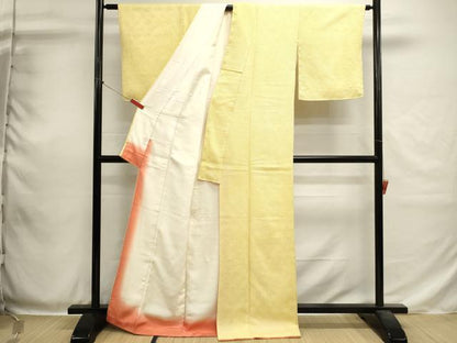 平和屋着物■大変加工の良い総絞り小紋　正絹　逸品　DABH1945cd