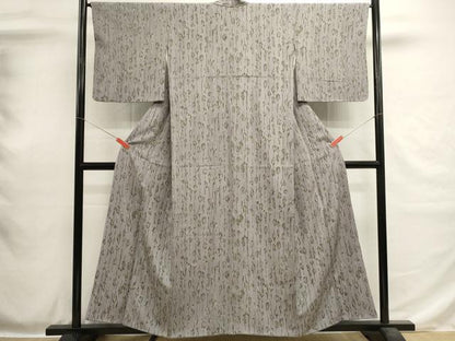 平和屋着物■上質な小紋　抽象文様　正絹　逸品　DABH1948cd