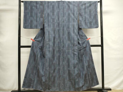 平和屋着物■上質な紬　間道　正絹　逸品　DABH1950cd