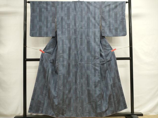 平和屋着物■上質な紬　間道　正絹　逸品　DABH1950cd