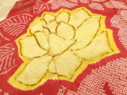 平和屋着物■豪華振袖　駒刺繍　絞り　流水草花文　正絹　逸品　DABH1998cd
