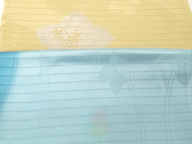 平和屋着物＊夏物　和装小物　帯揚げ10枚セット　絽 縦絽 紗　芒 桔梗 朝顔地紋 青海波地紋 芝萩　金糸　全て正絹　逸品　DABH2022zzz