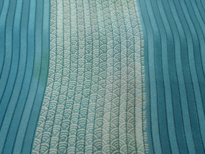 平和屋着物＊夏物 和装小物 帯揚げ10枚セット 絽 縦絽　青海波 桔梗 萩間道地紋　全て正絹 逸品 DABH2032zzz