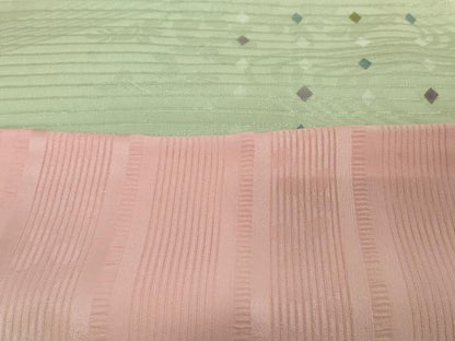 平和屋着物＊夏物 和装小物 帯揚げ10枚セット 絽 縦絽　青海波 桔梗 萩間道地紋　全て正絹 逸品 DABH2032zzz