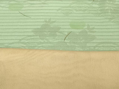 平和屋着物＊夏物 和装小物 帯揚げ10枚セット 絽 縦絽 紗 刺繍　地紙花 露芝 籬花 桔梗地紋　金糸　全て正絹 逸品 DABH2033zzz