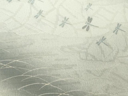 平和屋着物＊夏物 和装小物 帯揚げ10枚セット 絽 絽縮緬 紗　蜻蛉 トンボ 流水 桔梗 朝顔　全て正絹 逸品 DABH2035zzz