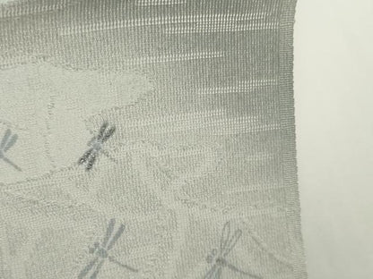 平和屋着物＊夏物 和装小物 帯揚げ10枚セット 絽 絽縮緬 紗　蜻蛉 トンボ 流水 桔梗 朝顔　全て正絹 逸品 DABH2035zzz