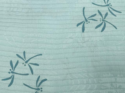 平和屋着物＊夏物 和装小物 帯揚げ10枚セット 絽 縦絽 絽縮緬 紗　蜻蛉 紫陽花 霞桔梗 撫子 麻の葉　全て正絹 逸品 DABH2036zzz