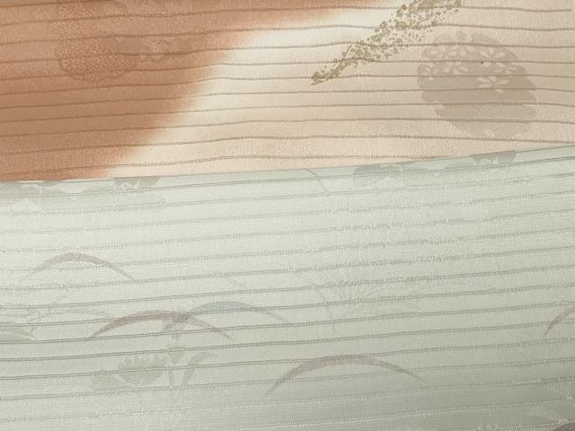 平和屋着物＊夏物 和装小物 帯揚げ10枚セット 絽　芝花 桔梗 雪輪花 流水花　金銀彩　全て正絹 逸品 DABH2039zzz