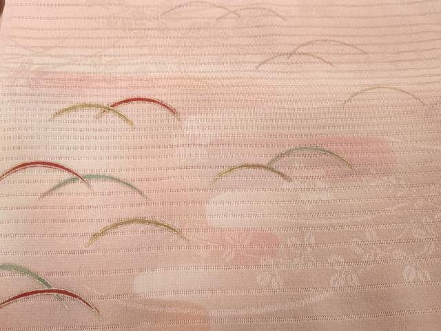 平和屋着物＊夏物 和装小物 帯揚げ10枚セット 絽 縦絽 紗　芝 紫陽花 蜻蛉 流水桔梗 撫子　金銀彩　全て正絹 逸品 DABH2040zzz