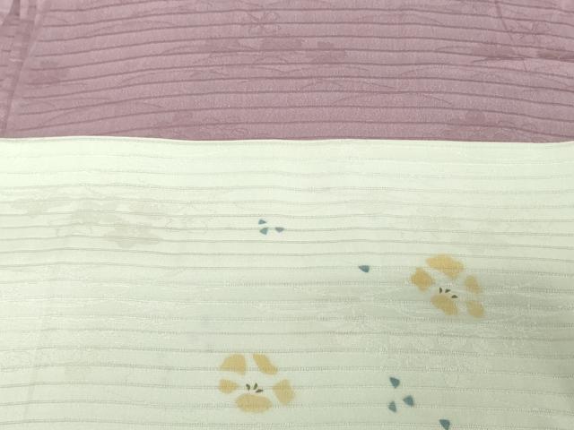 平和屋着物＊夏物 和装小物 帯揚げ10枚セット 絽 縦絽 絽縮緬　萩 枝花 芝桔梗地紋　全て正絹 逸品 DABH2044zzz