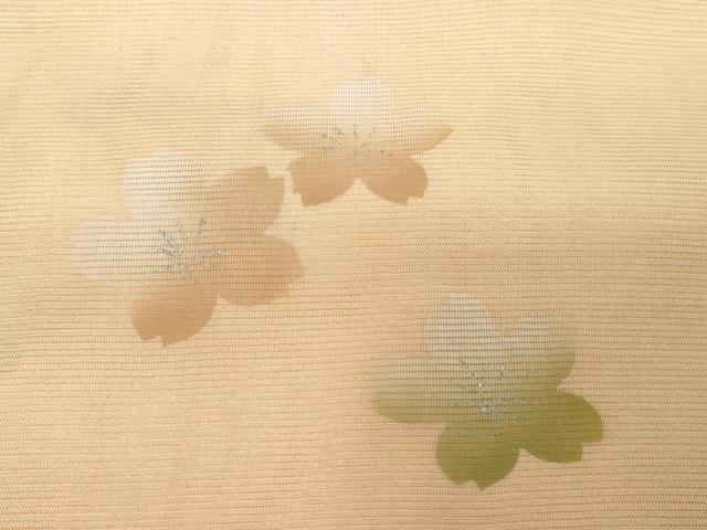 平和屋着物＊夏物 和装小物 帯揚げ10枚セット 絽 絽縮緬　舞桜 芒 麻の葉 青海波 流水花 舞蝶　全て正絹 逸品 DABH2046zzz