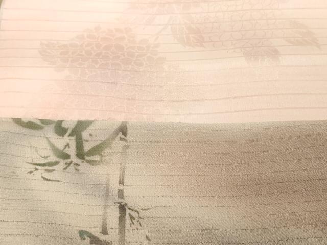 平和屋着物＊夏物 和装小物 帯揚げ10枚セット 絽 縦絽 絽縮緬　団扇 蝶 立波地紋 桔梗地紋 紫陽花地紋 霞紋紗　全て正絹 逸品 DABH2049zzz