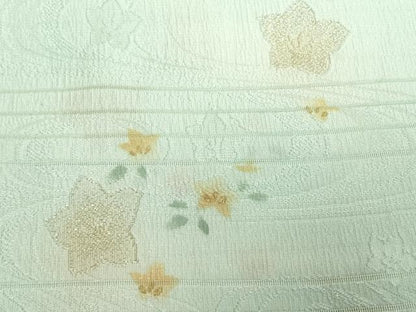 平和屋着物＊夏物　和装小物　帯揚げ10枚セット　絽 絽縮緬　蜻蛉 桔梗 青海波 流水地紋　金糸　全て正絹　逸品　未使用　DABH2051zzz