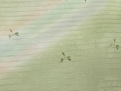 平和屋着物＊夏物　和装小物　帯揚げ10枚セット　絽 縦絽 紗　蜻蛉 流水 花弁 桔梗 麻の葉 撫子　全て正絹　逸品　未使用　DABH2053zzz