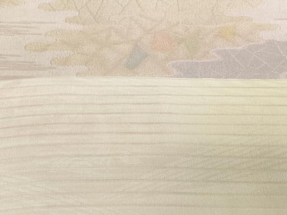 平和屋着物＊夏物　和装小物　帯揚げ10枚セット　絽 縦絽 紗　桔梗 芝 雪輪花　金彩　全て正絹　逸品　未使用　DABH2054zzz