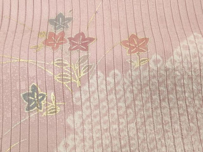 平和屋着物＊夏物　和装小物　帯揚げ10枚セット　絽 縦絽 紗　桔梗 芝 雪輪花　金彩　全て正絹　逸品　未使用　DABH2054zzz