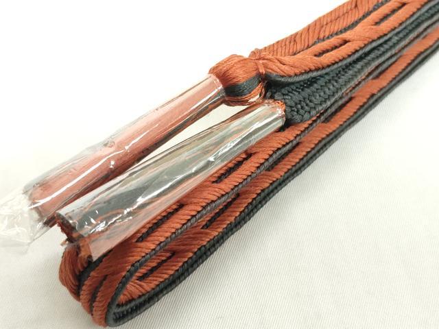 平和屋着物●和装小物　帯締め・帯揚げセット　梅地紋　小花　逸品　未使用　DABH2066zzz