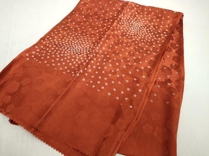 平和屋着物●和装小物　帯締め・帯揚げセット　梅地紋　小花　逸品　未使用　DABH2066zzz