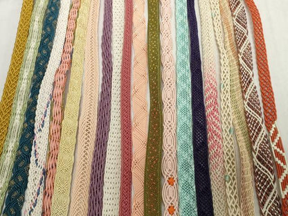 平和屋着物＊夏物　和装小物　帯締め20本セット　レース織　金糸　逸品　DABH2072zzz