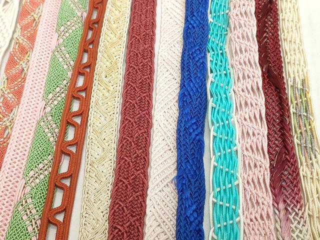 平和屋着物＊夏物　和装小物　帯締め20本セット　レース織　金糸　逸品　DABH2075zzz