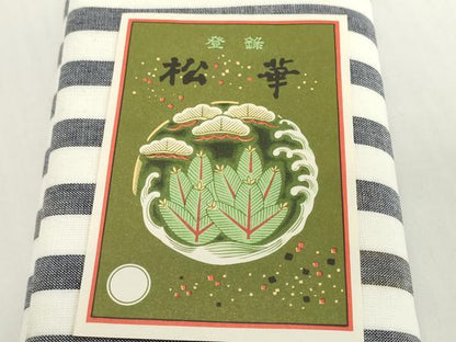平和屋着物＊夏物　浴衣　反物　着尺　縞　綿　未使用　DABH2118zzz