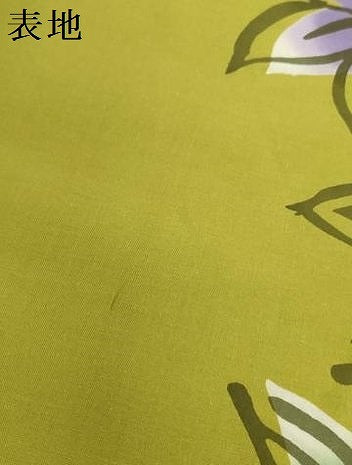 平和屋着物＊夏物 世界的ファッションデザイナー　山本寛斎　kansaiブランド 浴衣 反物 着尺 草花文 綿 逸品 未使用 DABH2122zzz