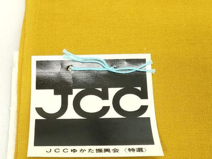 平和屋着物＊夏物 世界的ファッションデザイナー　山本寛斎　kansaiブランド 浴衣 反物 着尺 枝花文 綿 逸品 未使用 DABH2126zzz