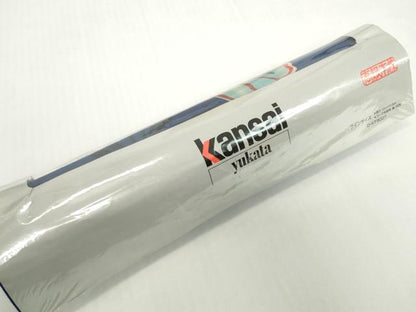 平和屋着物＊夏物 世界的ファッションデザイナー　山本寛斎　kansaiブランド 浴衣 反物 着尺 注染 百合 綿 逸品 未使用 DABH2128zzz