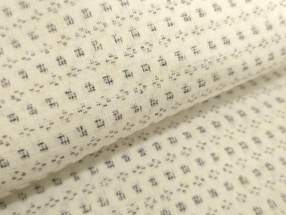 平和屋着物＊夏物　湖東琵琶上布　反物　着尺　絣文様　綿麻　逸品　未使用　DABH2134zzz