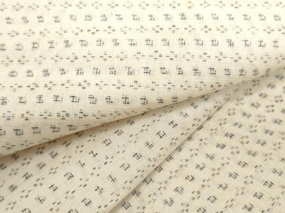 平和屋着物＊夏物　湖東琵琶上布　反物　着尺　絣文様　綿麻　逸品　未使用　DABH2134zzz