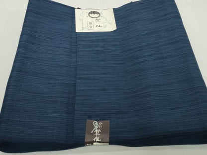平和屋着物＊夏物　竺仙鑑製　浴衣　反物　着尺　縞　高島屋扱い　証紙付き　綿　逸品　未使用　DABH2219zzz