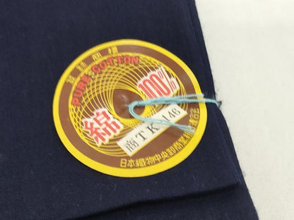 平和屋着物＊夏物　浴衣　反物　着尺　注染　舞花文　小田急百貨店扱い　綿　未使用　DABH2230zzz