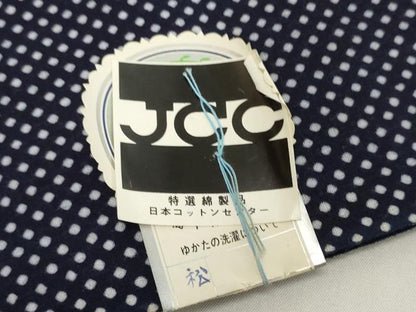 平和屋着物＊夏物　男性　浴衣　反物　着尺　将棋　綿　逸品　未使用　DABH2263zzz