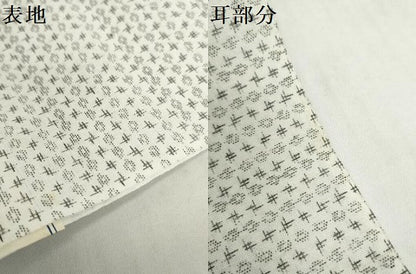 平和屋着物＊夏物　浴衣　反物　着尺　絣文様　綿　逸品　未使用　DABH2265zzz