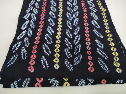 平和屋着物＊夏物　有松鳴海絞り　浴衣　反物　着尺　草葉間道　綿　逸品　未使用　DABH2348zzz