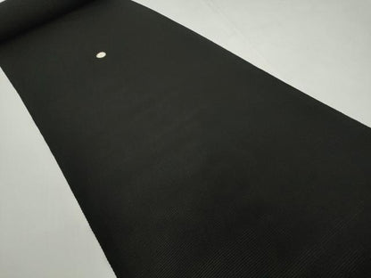 平和屋着物＊夏物　黒紋付　黒反物　着尺　絽　五泉　草木三度染　純黒　逸品　未使用　DABH2373zzz