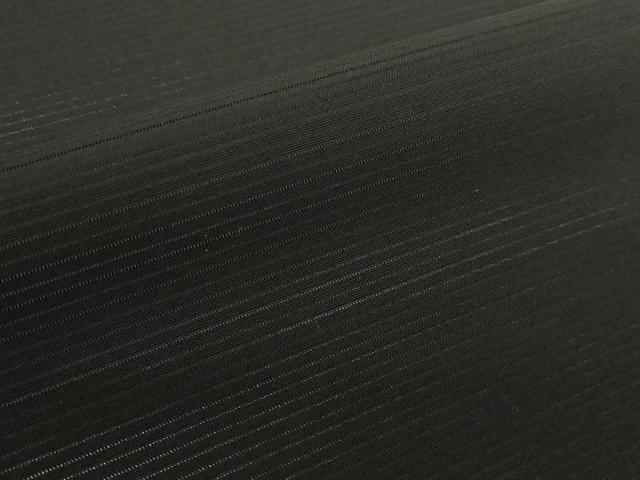 平和屋着物＊夏物　黒紋付　黒反物　着尺　絽　五泉　草木三度染　純黒　逸品　未使用　DABH2373zzz