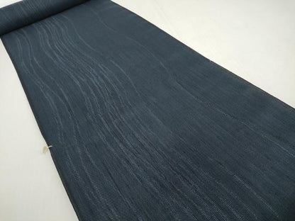 平和屋着物＊夏物　夏結城　反物　着尺　100亀甲　流線文　証紙付き　逸品　未使用　DABH2374zzz