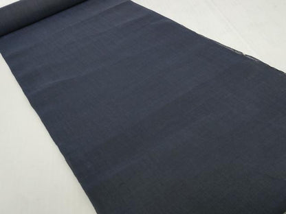 平和屋着物＊夏物　小千谷ちぢみ　反物　着尺　青褐色　証紙付き　麻　逸品　未使用　DABH2375zzz
