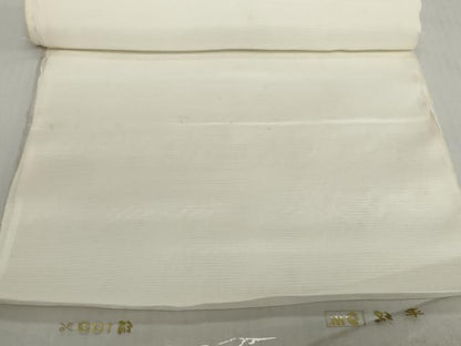 平和屋着物＊夏物　長襦袢　反物　着尺　平絽　生成り色　逸品　未使用　DABH2376zzz