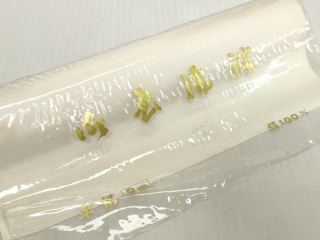 平和屋着物＊夏物　長襦袢　反物　着尺　平絽　生成り色　逸品　未使用　DABH2376zzz