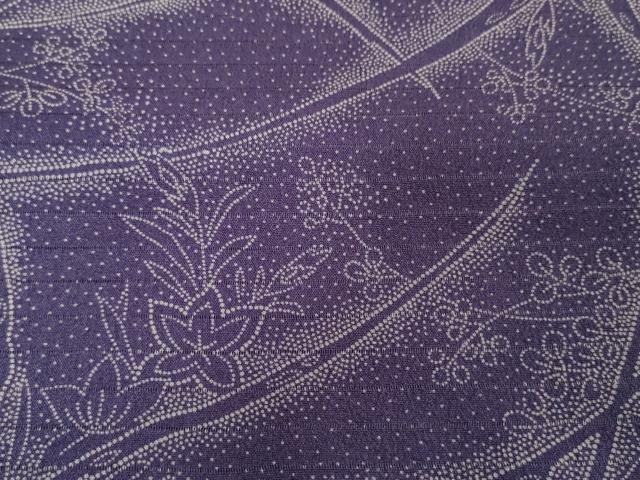 平和屋着物＊夏物　和装小物　帯揚げ10枚セット　絽 縦絽 絽縮緬　桔梗地紋 青海波 草花 菊地紋 萩　逸品　DABH2427zzz