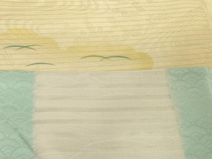 平和屋着物＊夏物　和装小物　帯揚げ10枚セット　絽 縦絽 絽縮緬 紗　青海波 百合 瓢箪 流水花 水玉　金彩　逸品　DABH2430zzz