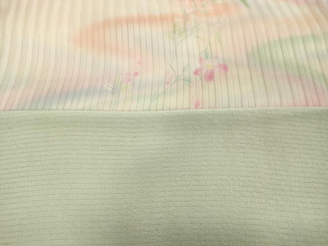 平和屋着物＊夏物　和装小物　帯揚げ10枚セット　絽 縦絽 絽縮緬 紗　蜻蛉 市松 桔梗 流水花 紫陽花　逸品　DABH2431zzz