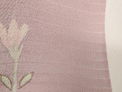 平和屋着物＊夏物　和装小物　帯揚げ10枚セット　絽 縦絽 絽縮緬　草花 麻の葉地紋 桔梗 蝶　逸品　DABH2433zzz