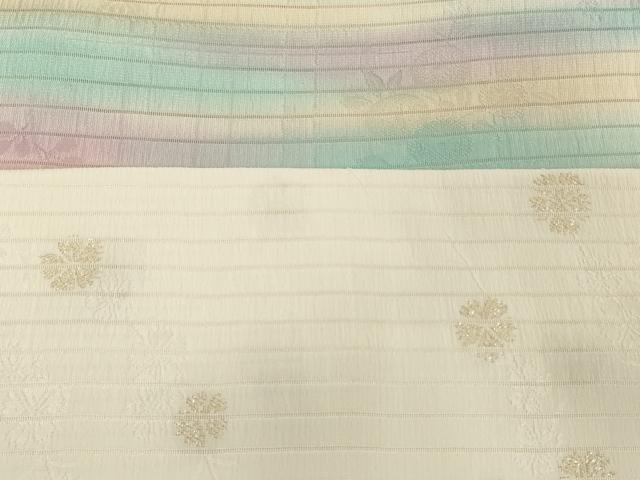 平和屋着物＊夏物　和装小物　帯揚げ10枚セット　絽 絽縮緬 紗　間道 舞花 桔梗地紋 撫子 流水地紋　金糸　逸品　DABH2437zzz