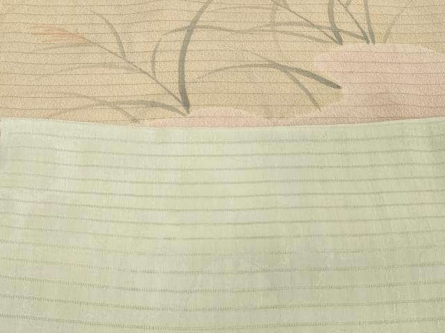 平和屋着物＊夏物　和装小物　帯揚げ10枚セット　絽 縦絽 絽縮緬　絞り　露芝 芒 流水撫子 雪輪重ね地紋 籬桔梗　金彩　逸品　DABH2442zzz