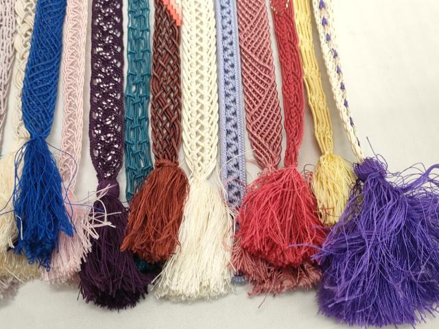 平和屋着物＊夏物　和装小物　帯締め20本セット　レース織　逸品　DABH2443zzz
