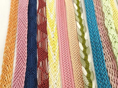 平和屋着物＊夏物　和装小物　帯締め20本セット　レース織　逸品　DABH2445zzz